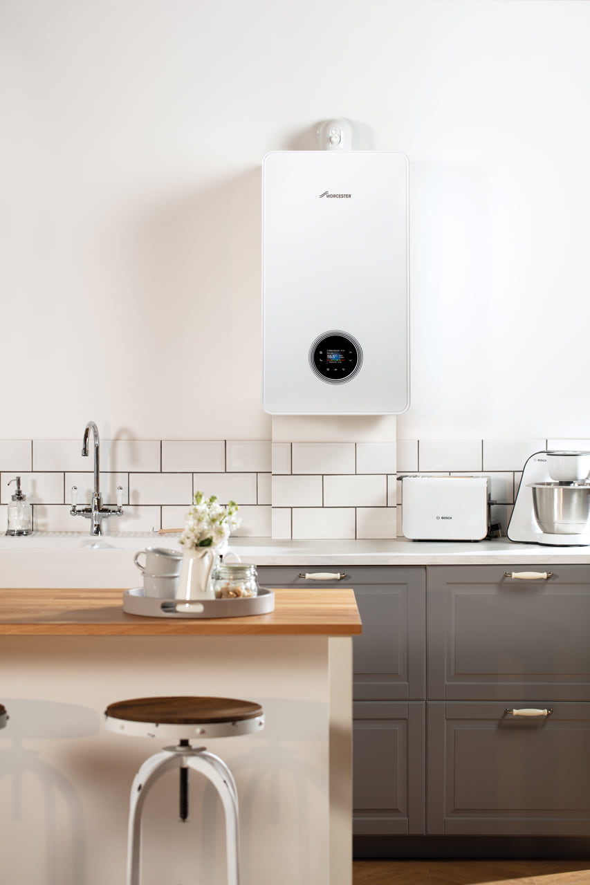 Regular boiler installation